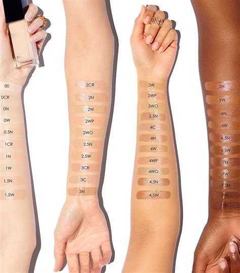 body glow dior|Dior forever skin glow shades.